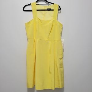 Oleg Cassini yellow dress
